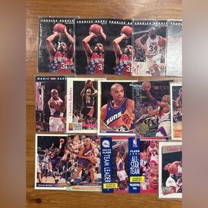 Charles Barkley Basketball Card Collection